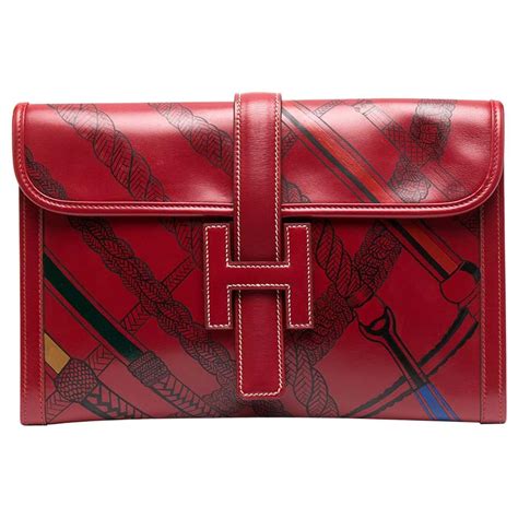 Hermès Jige Clutch 